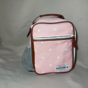 The Foundry Women’s Insulated Lunch Bag Pink Polka Dots